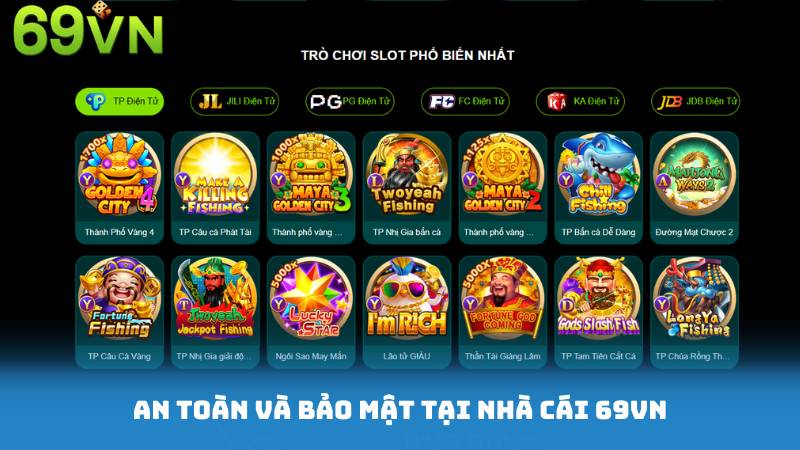 An Toàn Và Bảo Mật Tại Nhà Cái 69vn