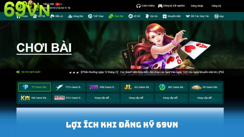 Lợi Ích Khi Đăng Ký 69vn